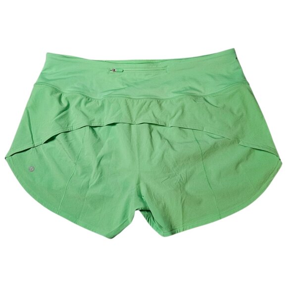 NWOT Lululemon Speed Up Shorts, High-Rise sz 14 Pistachio - Picture 1 of 5